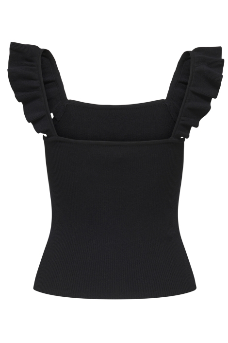 Jacqueline de Yong jdynanna s/l square neck frill top